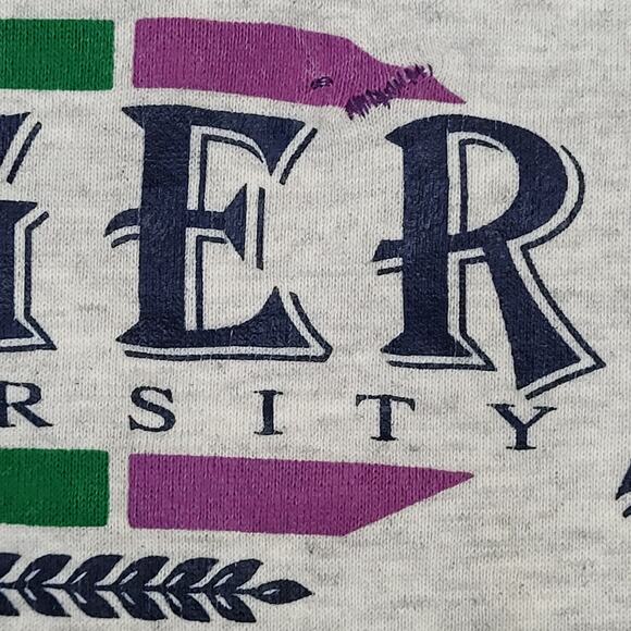 Vintage 80s Rutgers University Sweatshirt Womens XL 22x23 - Picture 16 of 16